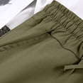 thumbnail image 4 of Gibobby Pantalones para mujer cargo Pantalones cónicos de color sólido a la moda para mujer, cómodos, informales, elegantes, sueltos, pantalones(AG,G), 4 of 5