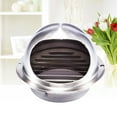 thumbnail image 1 of OULII Stainless Steel Exhaust Vent Plate Silver 1Pack for Homeowners, 1 of 8