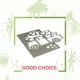 thumbnail image 4 of Troquel De Corte De Coche Clásico De Corazón, Molde De Corte De Acero Al Carbono, Molde De Plantilla De Fabricación De Tarjetas De Coche Clásico Preciso Para Manualidades De Álbumes De Recortes Moyic HA022447-00, 4 of 7