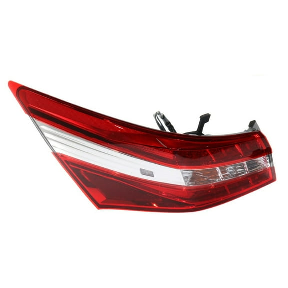 KarParts360 For Toyota Avalon 2013 2014 2015 Tail Light Assembly Driver Side | Outer | CAPA Certified | LED | Red & Clear Lens | Replacement For TO2804117, TO2804117C | 8156007070
