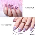thumbnail image 4 of HEVIRGO Ultra-thin Multicolor Holographic Mirror Effect Nail Art Powder Chrome Pigment, 4 of 6
