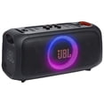 thumbnail image 1 of Refurbished (Excellent) - JBL PartyBox On-The-Go Essential - Haut-Parleur Portable avec Lumières Intégrées et Micro Sans Fil, Protection Anti-Éclaboussures IPX4, 6 Heures d'Autonomie, Bandoulière Pratique, 1 of 7