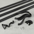 thumbnail image 1 of Tringle double Umbra Midnight 3/4" 42-120" Noir, 1 of 6