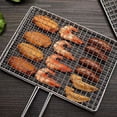 thumbnail image 5 of Clip de red para pescado a la parrilla galvanizado, clip de acero inoxidable para pescado a la parrilla, clip para verduras, clip de hierro, clip de red plegable, clip de red para barbacoa, 5 of 5