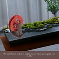 thumbnail image 4 of HEALEEP 1Pcs Roue de Fontaine Cascade Rouge pour Décoration Intérieure Roue d'Eau Miniature Traditionnelle, 4 of 4