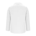 thumbnail image 6 of Plus Size Blazer for Women, Yigetop for Women Lightweight Open Front Suit Jacket Notch Collar Long Sleeve Work with Pockets Womens Blazer White L, 6 of 7