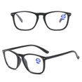 thumbnail image 4 of Fashion Big Frame Jelly Color Women Anti-UV Blue Rays Glasses Computer Goggles Eyeglasses Eyewear BLUE, 4 of 8