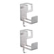 thumbnail image 1 of 2pcs Drill-free Washbasin Hanger Wall Hanging Storage Rack Sundries Wall Hook, 1 of 4