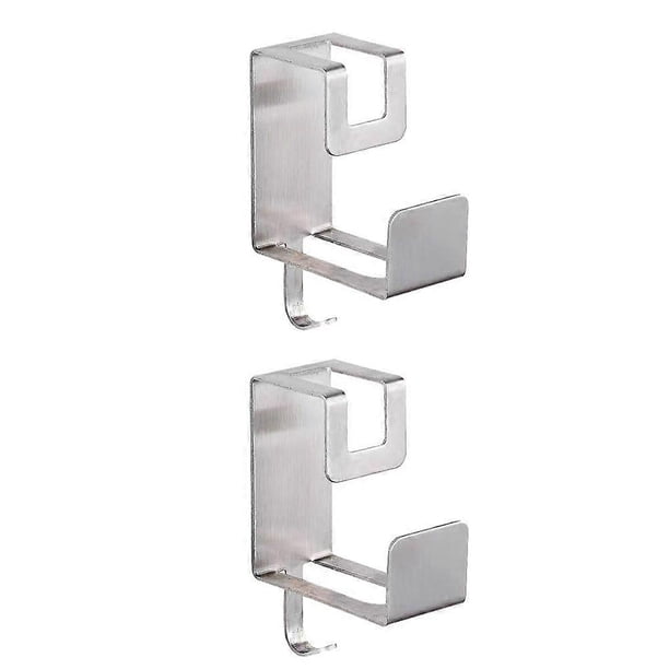 2pcs Drill-free Washbasin Hanger Wall Hanging Storage Rack Sundries Wall Hook