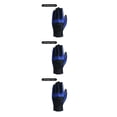 thumbnail image 3 of Guante de Golf Sonducket antideslizante microfibra Izquierda Negro Azul L 3piezas, 3 of 6