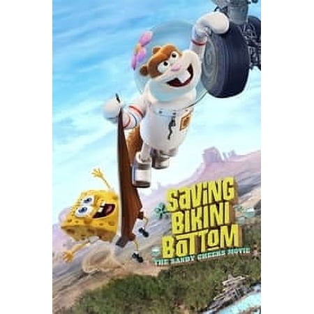 Saving Bikini Bottom: The Sandy Cheeks Movie (2024) DVD