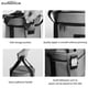 thumbnail image 1 of Bolsa de almacenamiento Para vajilla Likrtyny camping 9/14 l picnic barbacoa tela Oxford gris ahumado L, 1 of 7