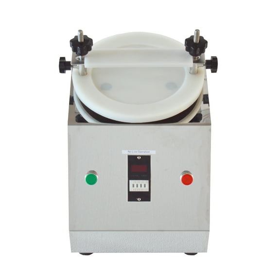 PreAsion Vibrating Sieve Machine Automatic Vibrating Screen Sieve Shaker Laboratory Sieve for Food Chemicals Abrasives Stainless Steel φ7.87in