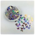 thumbnail image 3 of Xmas Ornaments Christmas Butterfly Sequins Pvc Paillette Dress Up ..., 3 of 5