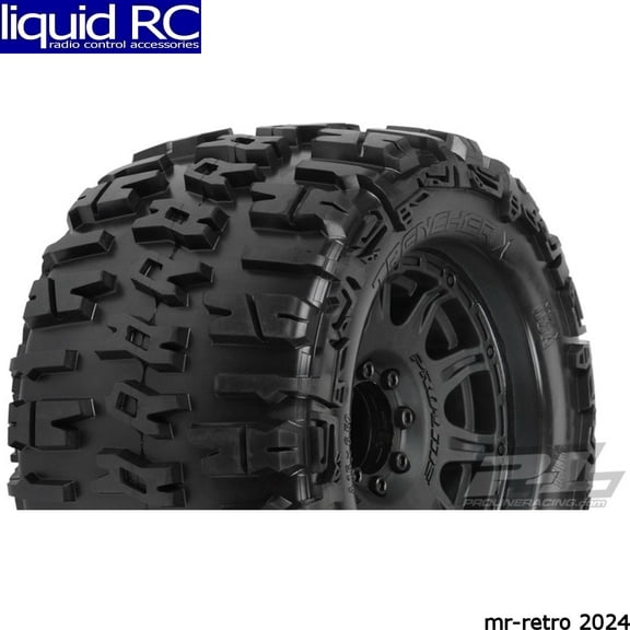 Pro-Line Racing Trencher X 3.8 MTD Raid 8x32 17mm MT F/R PRO118410 RC Tire