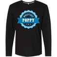 thumbnail image 3 of Inktastic Grandparents Day Worlds Best Poppy Long Sleeve T-Shirt, 3 of 5