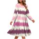 thumbnail image 3 of TaTaai Women's Spring Fall Casual Top Long Sleeve Round Neck Printed Loose Fit with Pockets Long Tunic Blouse Soft Stretchy Gift, 3 of 6