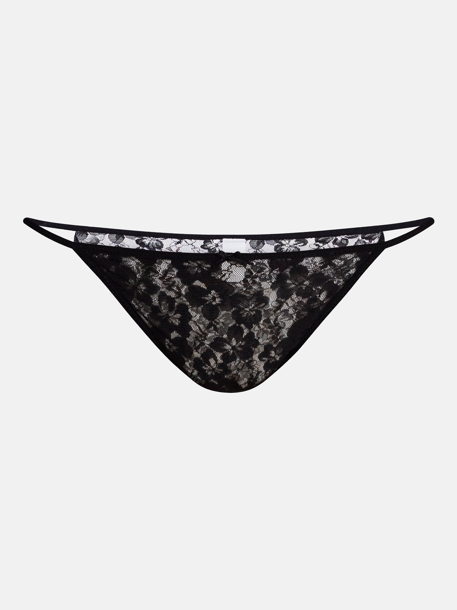 No Boundaries Women’s All Over Lace Bikini Underwear, 3-Pack, Sizes XS-XXXL
