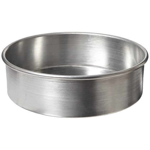 American Metalcraft 3810 Aluminum Cake Pan, Silver, 10-Inch Diameter