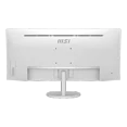 thumbnail image 4 of MSI 34 Pouces 3440x1440 (UWQHD) 120Hz 1ms (MPRT) Moniteur VA Incurvé Inclinaison Réglable avec Haut-Parleur (PRO MP341CQW E12) - Blanc, 4 of 5