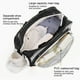 thumbnail image 4 of Bolsa de Natación Neceser Bolsa de Cosméticos de Gran Capacidad Bolso Bandolera DeportivoNegro MNFD, 4 of 6