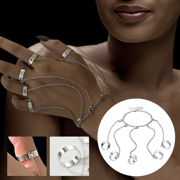 Fiudx Pulsera de Pareja, Cadete de Aleación Estilo Punk, Acero Duradero, Regalo Romántico, Talla Ajustable, Regalo de Aniversario, Recuerdo Conmovedor, Hecho a Mano con Precisión.