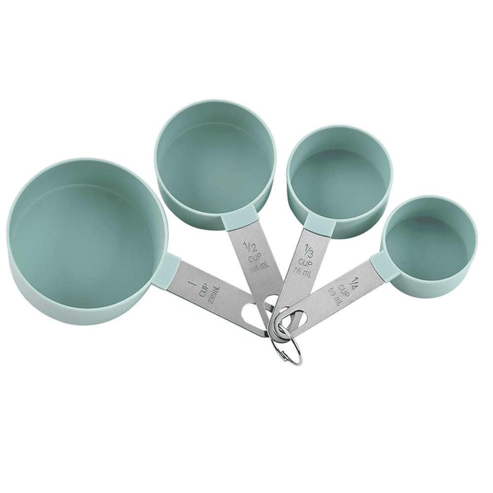 Measuring Cups Set Stackable BPA free Plastic Liquid Measuring Cups with  Handle and Measurement for Cooking Baking 7.9 x 4.7 x 5.5 inches 3 Piece