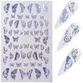 thumbnail image 2 of Flmtop Autocollant pour Ongles en Forme de Papillon Accessoires de Manucure pour Animaux de Compagnie DIY Autocollant pour Ongles pour Salon de Manucure, 2 of 7