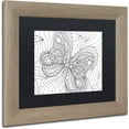 thumbnail image 2 of Trademark Fine Art "Mixed Coloring Book 57" Canvas Art by Kathy G. Ahrens, Black Matte, Birch Frame, 2 of 4