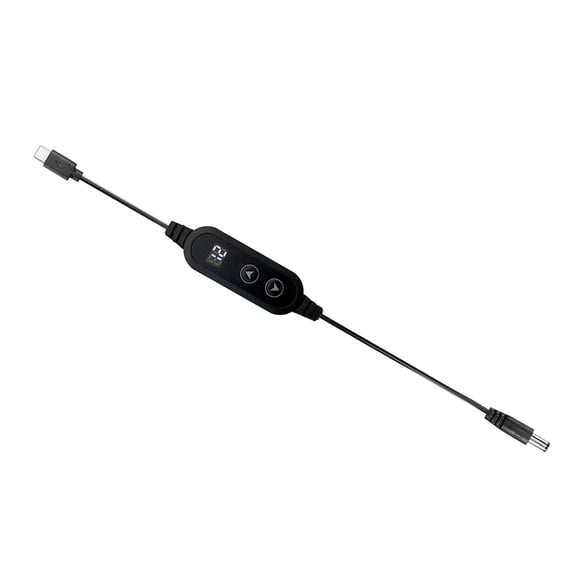 USB C to 5.5x2.1mm Power Cable Line Male to Male Connectors Cord for WiFi Routers LED Light Supports 65W Charging