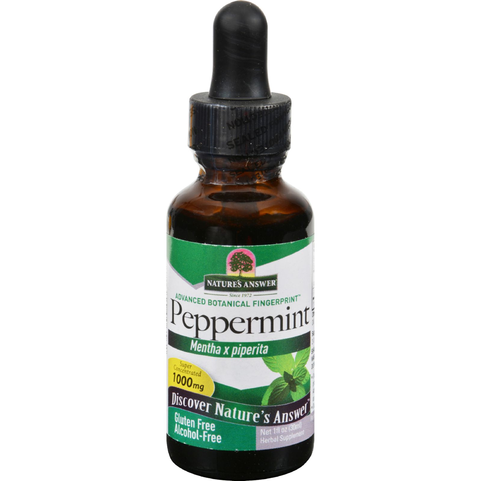 Nature's Answer Peppermint Leaf Alcohol Free 1 fl oz