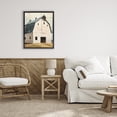 thumbnail image 3 of Stupell Industries Farmhouse Rustic Big Barn Blue Black Floating Frame Canvas Art, 17 x 21, by Susan Jill, 3 of 8