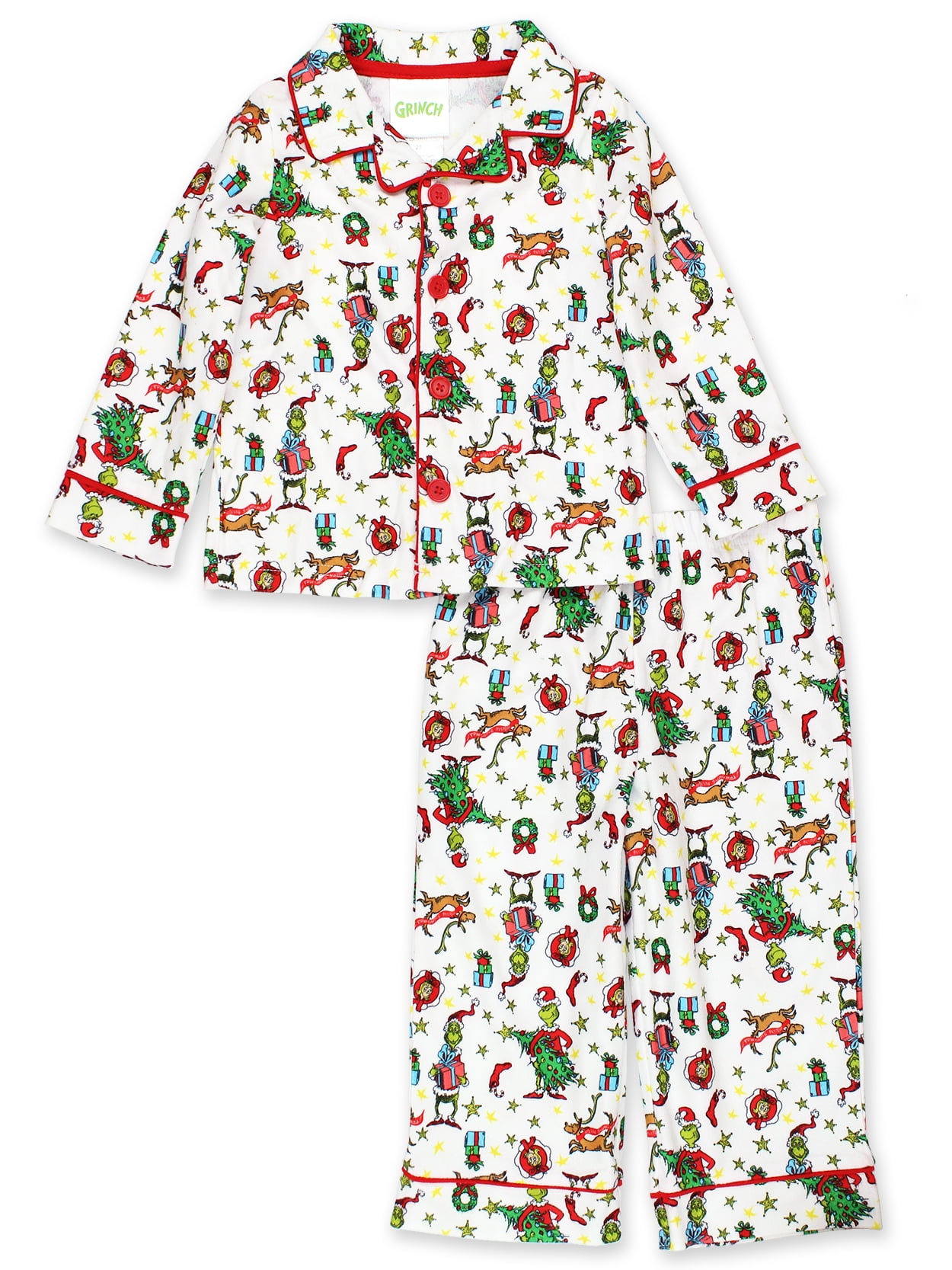Grinch flannel pajamas Outlet