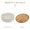 thumbnail image 2 of Succulent Pot with Tray Ceramic Planter Pot Garden Succulent Planter Pot Ceramic Plant Pot, 2 of 8