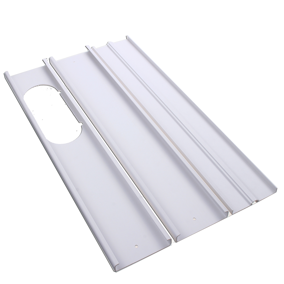 2Pcs/3Pcs 67.5190cm Window Slide Kit Plate Set PVC For Portable Air