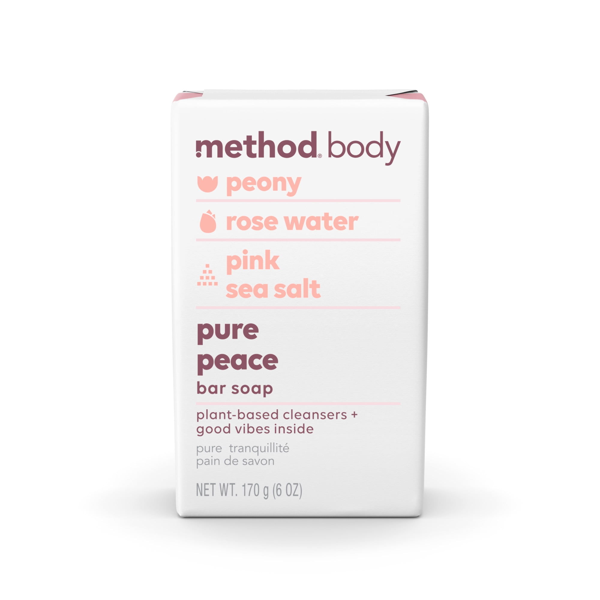 Method Bar Soap, Pure Peace, 6 oz