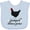 AE-Light Blue, variant on Inktastic Backyard Chicken Farmer Ancona Hen Girls Baby Bib