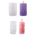 thumbnail image 4 of Silicone Molds Flowers Pillar Molds Epoxy Resin Molds Castings Molds Cylinder Relief Molds Plasters Molds, 4 of 8