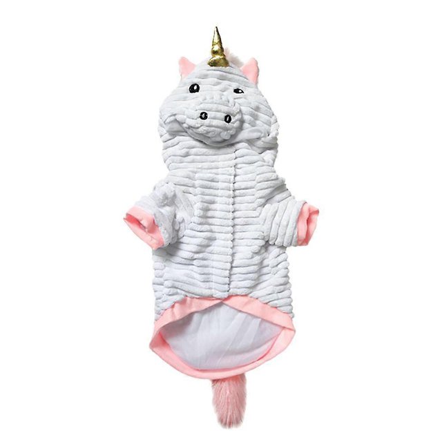 Halloween Funny Pet Costume Unicorn Cosplay Clothes for Puppy Dog Size