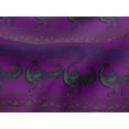thumbnail image 4 of oneOone Viscose Jersey Fabric Floral & Peacock Block Print Sewing Fabric BTY 60 Inch Wide, 4 of 5