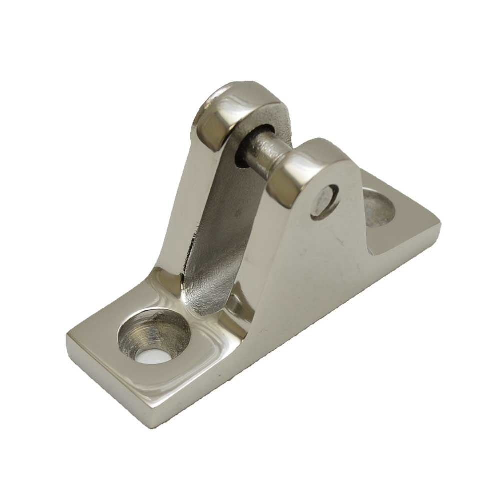 Legend Bass Boat Bimini Top Deck Hinge 04314SA | Angled Stainless ...