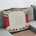 thumbnail image 3 of Renewold Reindeer Christmas Tree Retro Couch Seat Slipcover Non-Slip Stretch Sofa Cushion Protector Cover Elastic Fitted Armchair Couch Cover for Living Room Home Decoration, S, 3 of 5