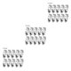 thumbnail image 2 of Monstrate 10pcs Clips de tubería de agua Mangueras de tubería de combustible ajustables Abrazaderas de tubería de aire de acero inoxidable 304, 10-16 mm 10-16 mm 3piezas Monstrate CBP179380, 2 of 6
