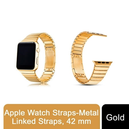 Apple Watch Straps - Metal Linked Straps,Gold,42mm | Walmart Canada