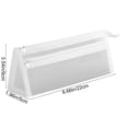 thumbnail image 4 of Under 1$ Pencil Case Transparent Mesh Double-Layer Exam Pen Pouch Japanese-Style 8.7x3.5x2in Black for Desk Supplies by Xuniizn, 4 of 8