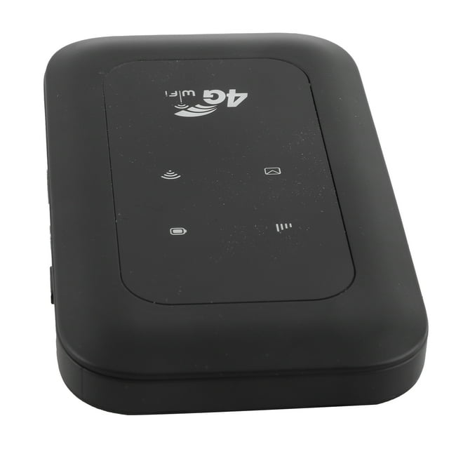 4G LTE Portable WiFi, Built in Firewall High Speed LED Smart Screen Display 4G LTE Mobile WiFi Hotspot 150Mbps for Asia for Camping