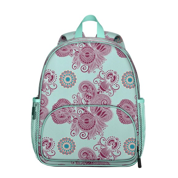 Aesthetic Colorful Backpack - Waterproof Ergonomic School Bag with Spacious Main Compartment