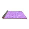 thumbnail image 2 of Ahgly Company Indoor Square Abstract Purple Contemporary Area Rugs, 5' Square, 2 of 4
