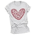 thumbnail image 1 of Birdeem Femmes Saint-Valentin Imprimé T - Mode Confortable Chemisiers Hauts pour Femme, 1 of 1