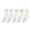 /c50A196, variant on JCCXIN Child Toddler Boys Girls Crew Socks Soft Cotton Bow Graphic Comfort Summer Everyday Wear Breathable Cool Outdoor Socks,5 Pack,6-8 Years